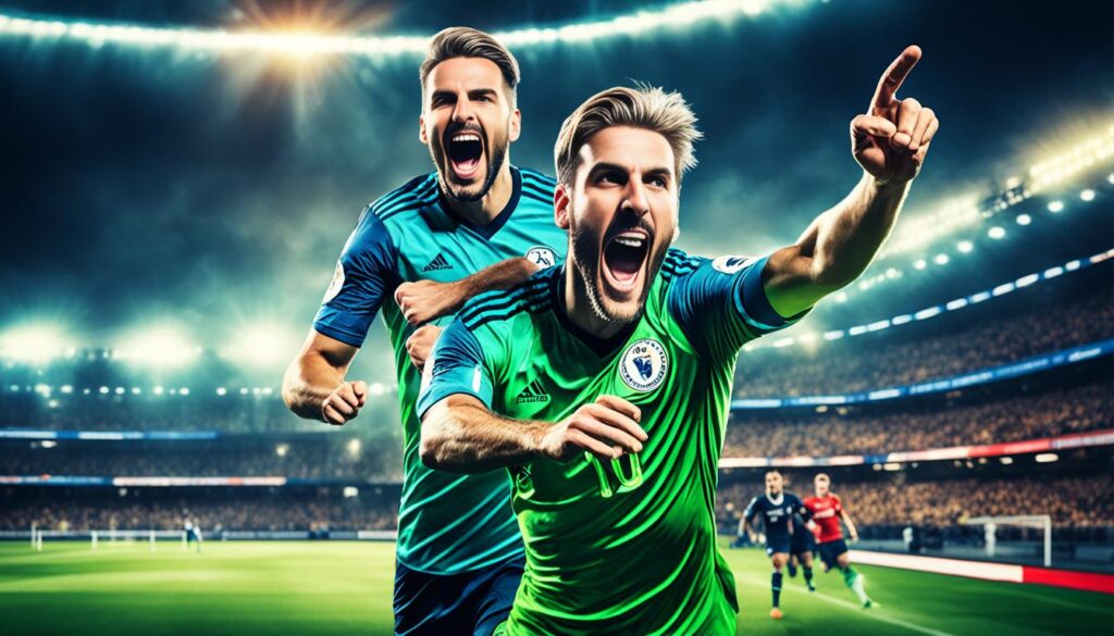 Taruhan bola dalam permainan