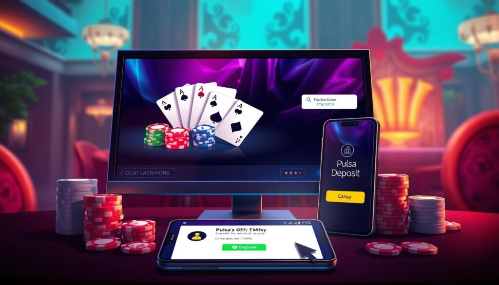 Poker online deposit pulsa